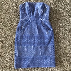 Shoshanna Womens Size 2 Purple Lavender Lace